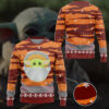 3D SW Baby Yoda Ugly Christmas Edition Custom Ugly Sweater