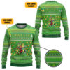 3D TMNT Turtles Ugly Christmas Style Personalized Custom Name Ugly Sweater