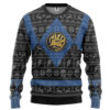 3D Power Ranger Mighty Morphin Blue Ranger Ugly Christmas Limited Edition Custom Ugly Sweater