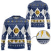 3D Mighty Morphin Blue Ranger Christmas Custom Ugly Sweater