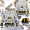 3D Mighty Morphin White Ranger Christmas Custom Ugly Sweater