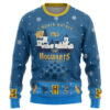 3D H.P Would Rather Be At Hogwarts Ugly Christmas Custom Ugly Sweater