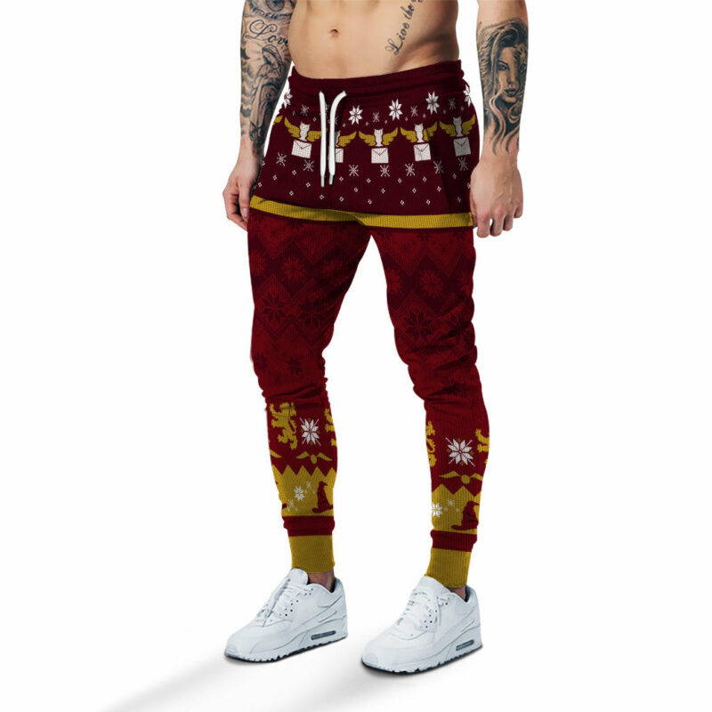 3D H.P Gryffindor Ugly Christmas Ver 1 Custom Ugly Sweater