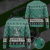 3D H.P Slytherin Holiday Ugly Christmas Custom Ugly Sweater