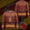 3D H.P Gryffindor Holiday Ugly Christmas Custom Ugly Sweater