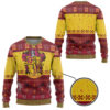 3D H.P Gryffindor Ugly Christmas Ver 2 Custom Ugly Sweater