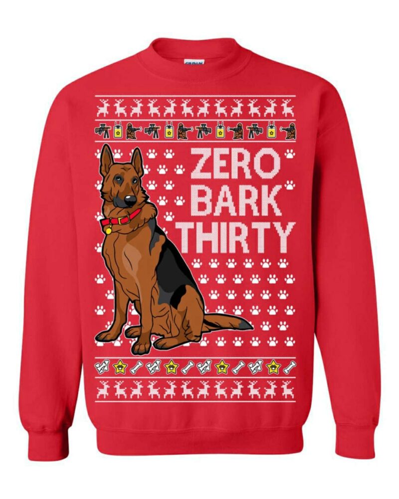 Zero Bark Thirty Meme Dog Lover Christmas Sweater