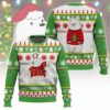 Ice Bear Wearing Sweater Christmas Ugly Sweater