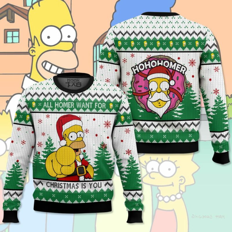 The Simpson Family, All Homer want for Christmas is You Ugly Sweater