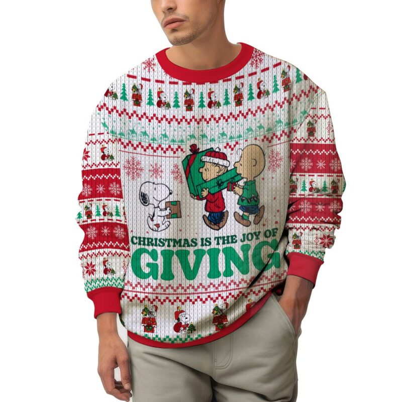 Snoopy Christmas is the Joy Ugly Sweater