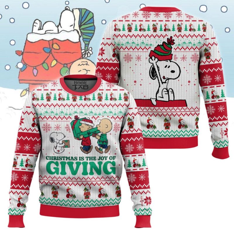 Snoopy Christmas is the Joy Ugly Sweater