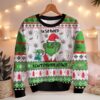 Grinch can't even feel his face 420 Christmas Ugly Sweater