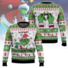 Grinch can't even feel his face 420 Christmas Ugly Sweater