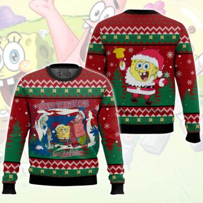 The Spongebob Squarepants Christmas Uggly Sweater