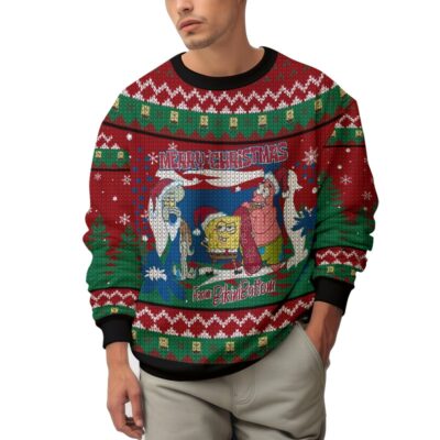 The Spongebob Squarepants Christmas Uggly Sweater