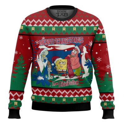 The Spongebob Squarepants Christmas Uggly Sweater