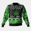 Let's it Grow 420 Christmas Ugly Sweater