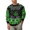 Let's it Grow 420 Christmas Ugly Sweater