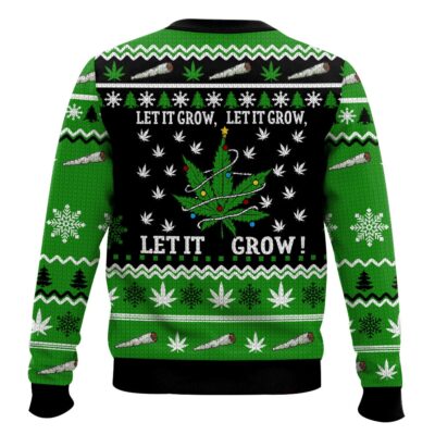 Let's it Grow 420 Christmas Ugly Sweater