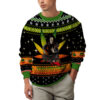 Bob Marley 420 Three Little Birds Christmas Ugly Sweater