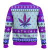 The Lit Tree Weed Christmas Ugly Sweater