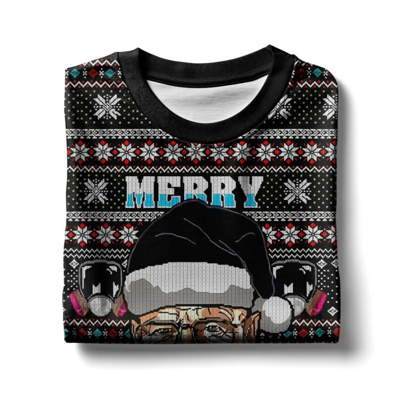 Breaking Bad Walter White "Merry Crystmeth" Ugly Christmas Sweater