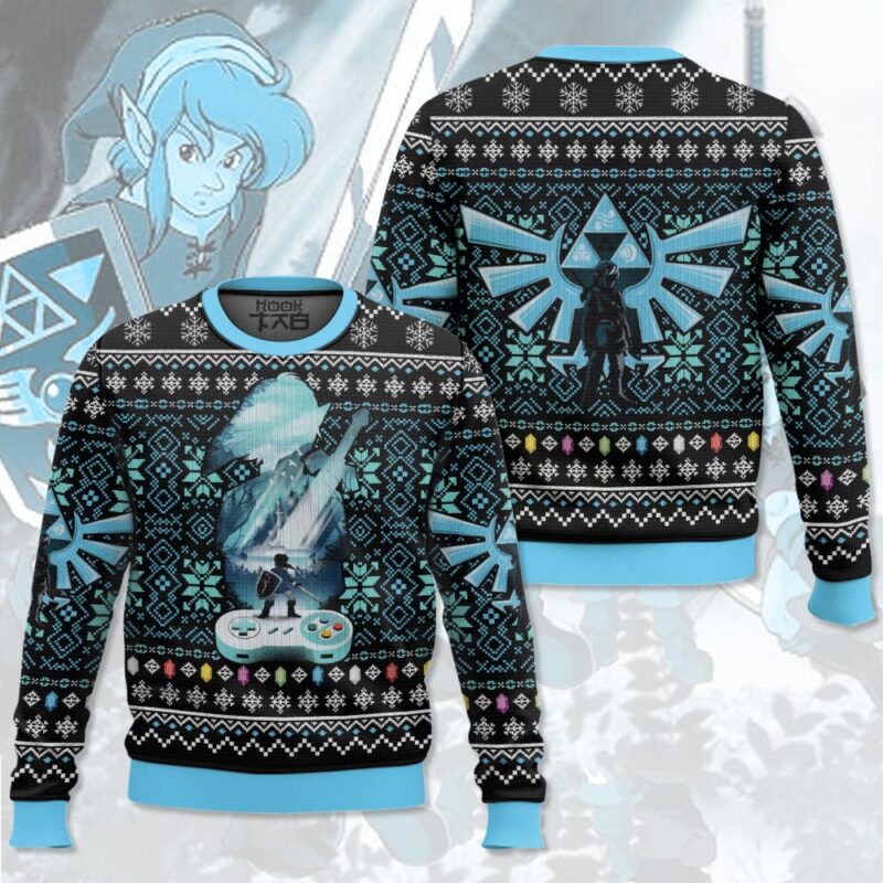 Link the Legend of Zelda Hero Ugly Sweater