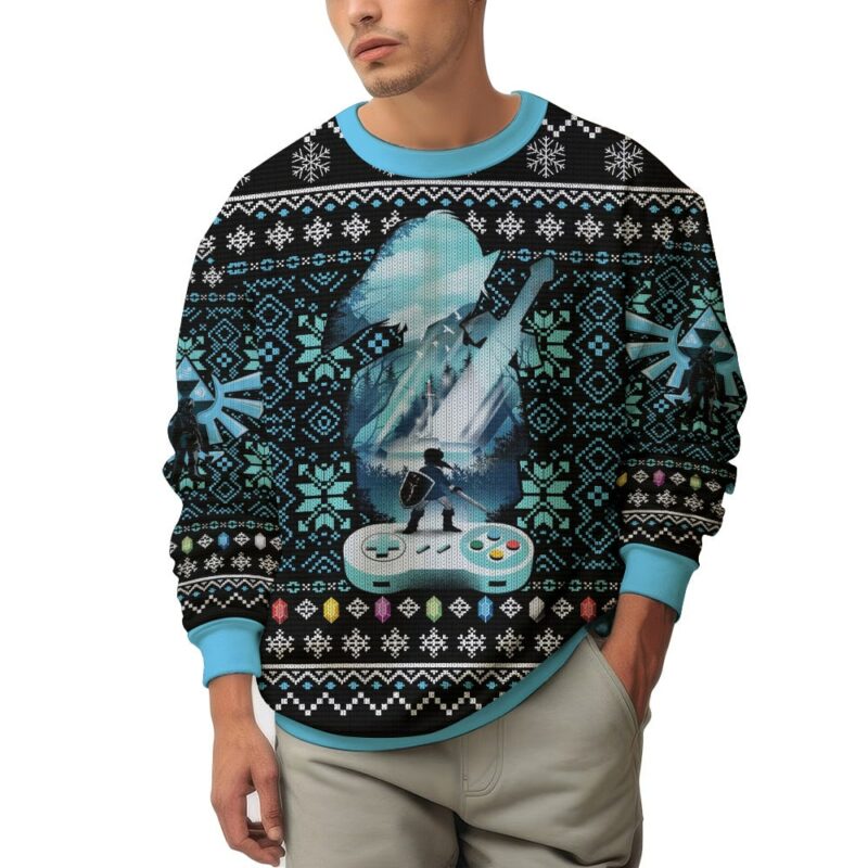 Link the Legend of Zelda Hero Ugly Sweater