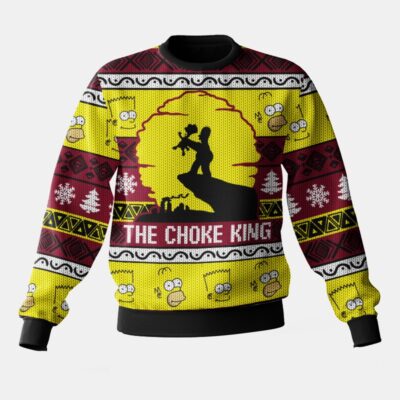 The Simpson Family, The Choke King Ugly Sweater