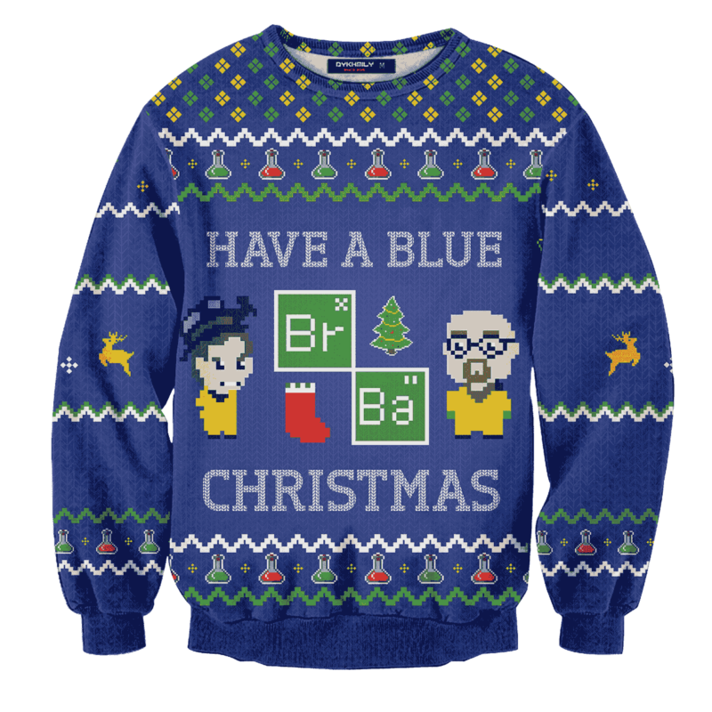 Breaking Bad "Have a Blue Christmas" Ugly Sweater