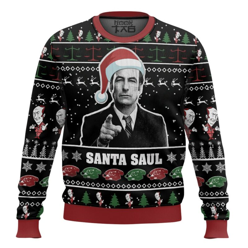 Better call Santa Saul Christmas Ugly Sweater