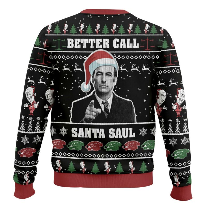 Better call Santa Saul Christmas Ugly Sweater