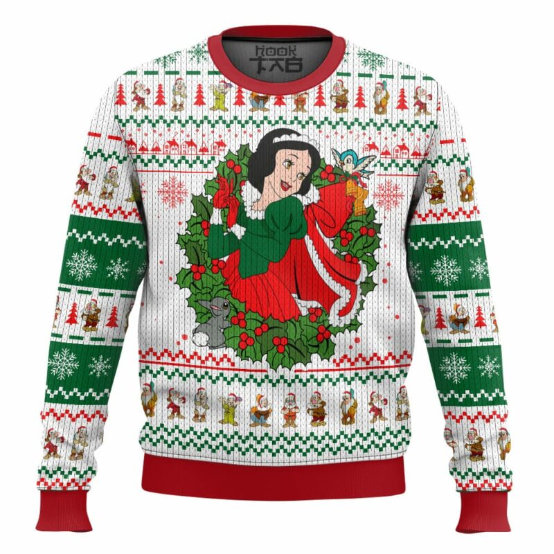 Snow White Disney Princess Christmas Ugly Sweater