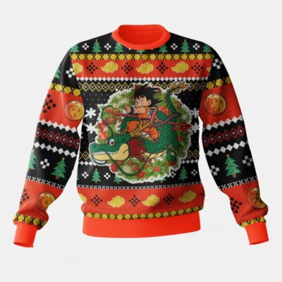 Dragon Ball Z Christmas Ugly Sweater