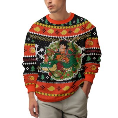 Dragon Ball Z Christmas Ugly Sweater