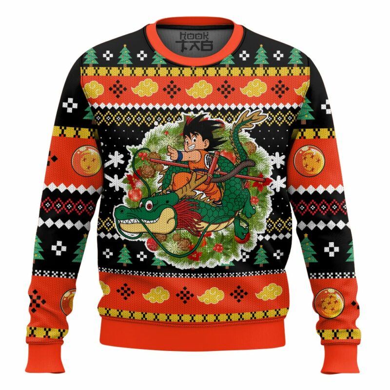 Dragon Ball Z Christmas Ugly Sweater