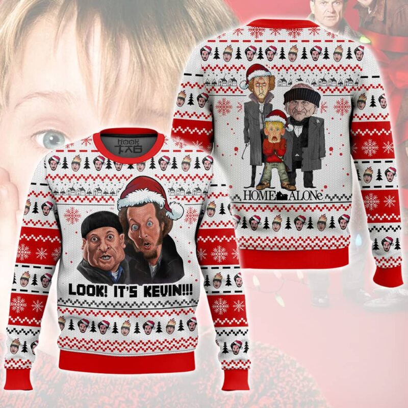 Home alone "Look! It's Kevin!!!" Christmas Ugly Sweater