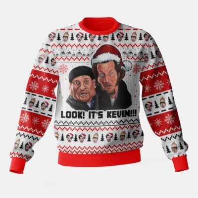 Home alone "Look! It's Kevin!!!" Christmas Ugly Sweater