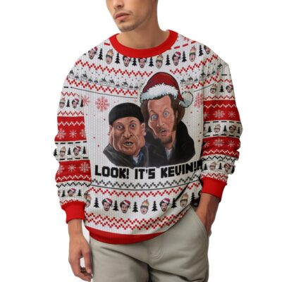 Home alone "Look! It's Kevin!!!" Christmas Ugly Sweater