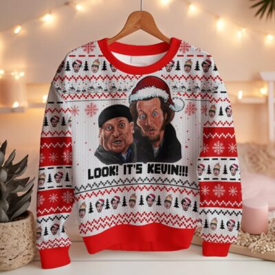 Home alone "Look! It's Kevin!!!" Christmas Ugly Sweater