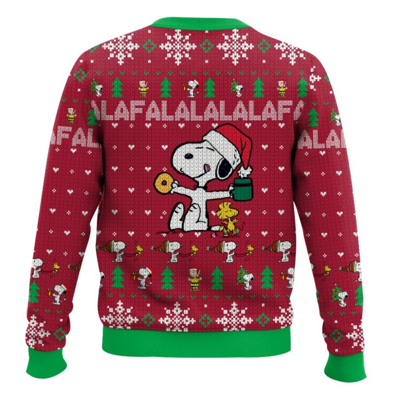 Snoopy and friend Christmas ugly sweater