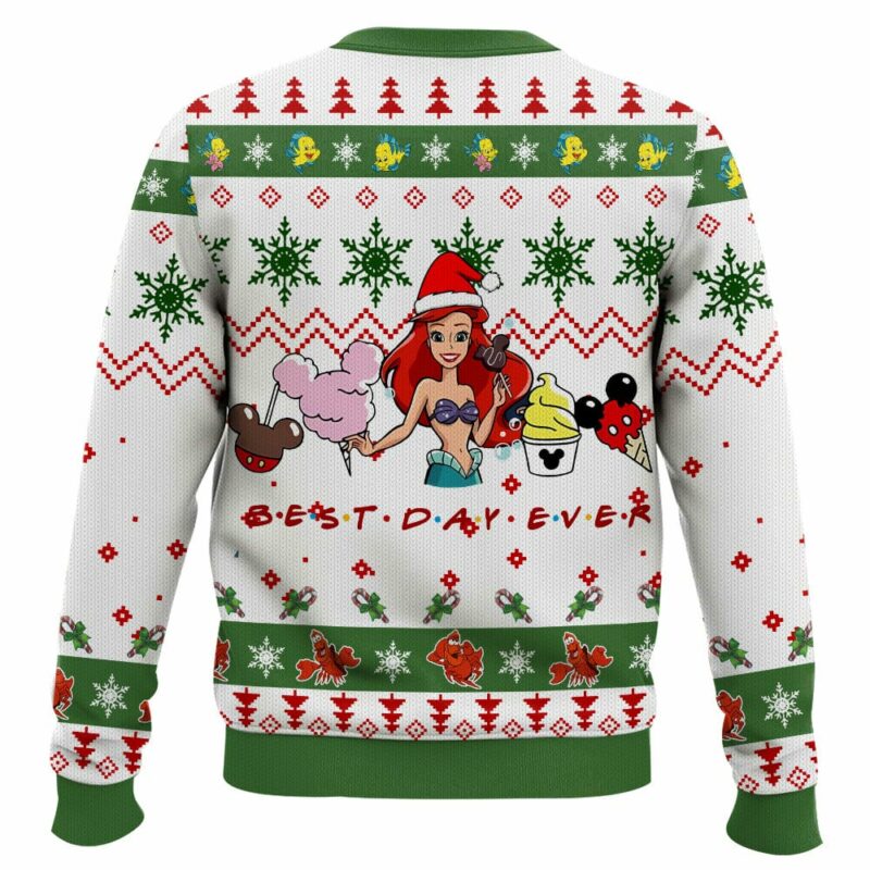 Ariel The little mermaid Disney Princess Christmas Ugly Sweater