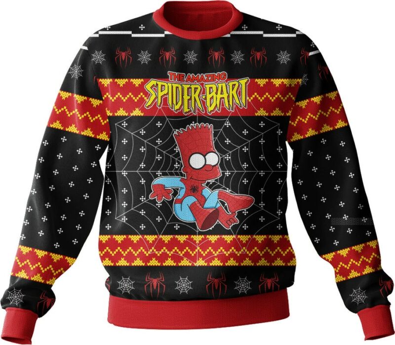 The Simpson Family, The Amazing Spider-Bart Ugly Sweater