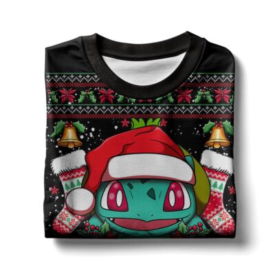 Bubasaur Pokemon Christmas Ugly Sweater