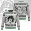 Ahegao Manga Girl Christmas Ugly Sweater