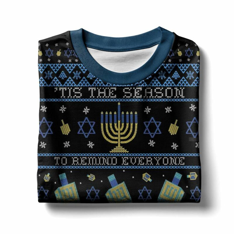 Tis the season to remind everyone "I'm Jewish" Christmas ugly sweater