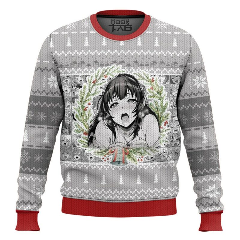 Waifu Nekko Ahegao Christmas Ugly Sweater ANDY110924DTT04