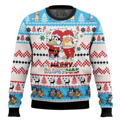 "Merry Blueymas" Bluey Christmas Ugly Sweater