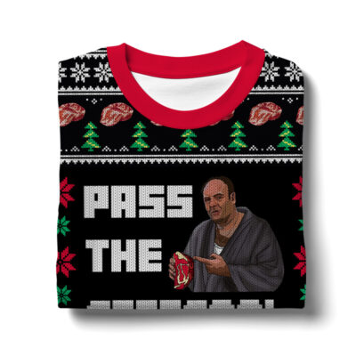 The Sopranos "Pass the gabagool" Christmas Ugly Sweater