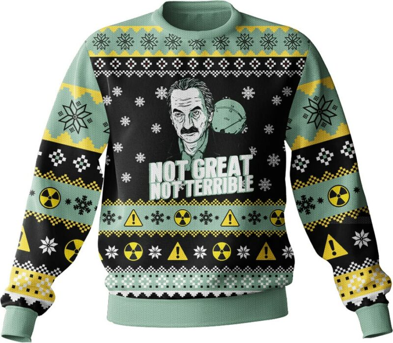 Chernobyl "Not Great, Not Terrible" Ugly Sweater